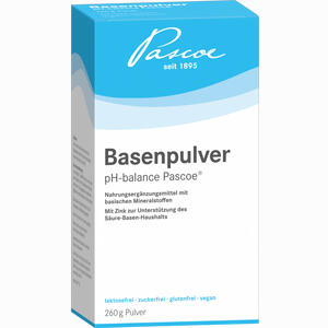 Basenpulver Pascoe  260 g