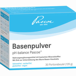 Basenpulver Ph- Balance Pascoe  30 x 4 g - ab 13,32 €