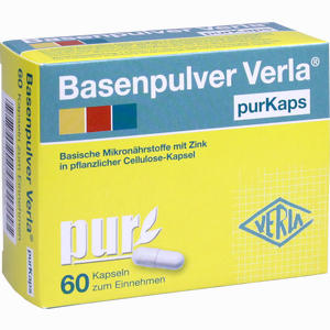 Basenpulver Verla Purkaps Kapseln 60 Stück - ab 10,23 €