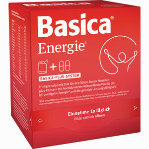 Basica Energie Trinkgranulat + Kapseln für 30 Tage 30 Stück - ab 22,23 €