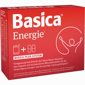 Basica Energie Trinkgranulat + Kapseln für 7 Tage 7 Stück - ab 6,89 €