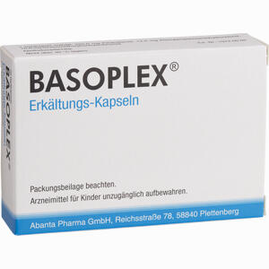 Basoplex Erkältungs- Kapseln  20 Stück - ab 0,00 €