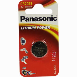 Batterie Lithium 3v/Cr 2025 1 Stück - ab 0,79 €
