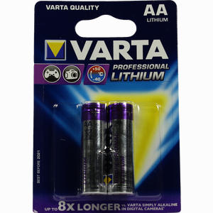 Batterie Lithium Mignon 1. 5v Fr6/L91 2 Stück - ab 6,35 €