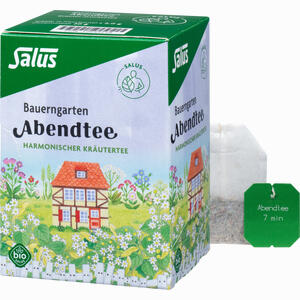Bauerngarten- Tee Abendtee Kräutertee Salus Filterbeutel 15 Stück - ab 3,21 €