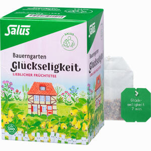Bauerngarten- Tee Glückseligkeit Früchtetee Salus Filterbeutel 15 Stück - ab 3,21 €