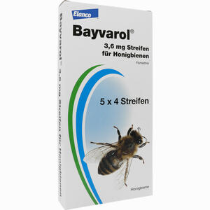 Bayvarol 3. 6 Mg Streifen für Honigbienen 5 x 4 Stück - ab 27,15 €