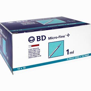 Bd Micro- Fine+ U40 Ins. Spr. 12. 7mm 100 x 1 ml - ab 18,25 &euro;