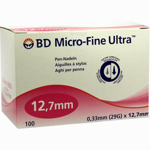 Bd Micro- Fine Ultra Pen- Nadel 0. 33x12. 7mm 100 Stück - ab 19,10 €