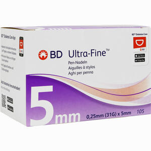 Bd Ultra- Fine Pen- Nadel 5 Mm Kanülen 105 Stück - ab 17,74 €
