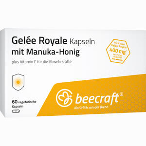 Beecraft Gelee Royale Kapseln mit Manuka- Honig 60 Stück - ab 10,29 &euro;