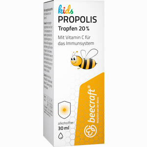 Beecraft Kids Bio Propolis Tropfen 20% Plus Vit. C 30 ml - ab 9,00 &euro;