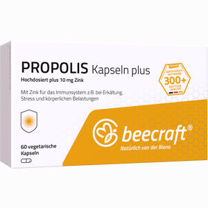 Beecraft Propolis Kapseln Plus  60 Stück - ab 15,13 €