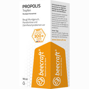 Beecraft Propolis Tropfen Mundspül- Konzentrat  50 ml - ab 6,46 €