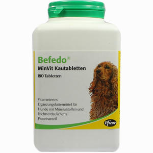 Befedo Minvit für Hunde Vet Kautabletten 180 Stück - ab 32,49 €