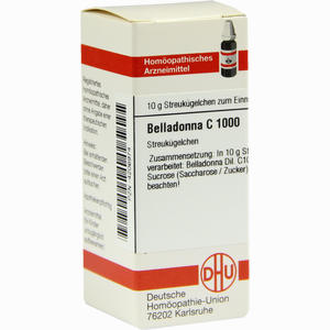Belladonna C1000 Globuli 10 g - ab 27,99 €