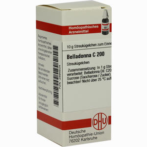Belladonna C200 Globuli 10 g - ab 12,51 €