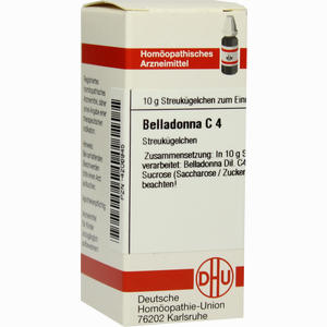 Belladonna C4 Globuli 10 g - ab 8,39 €