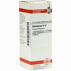 Belladonna D12 Dilution DHU-Arzneimittel 20 ml - ab 7,95 €