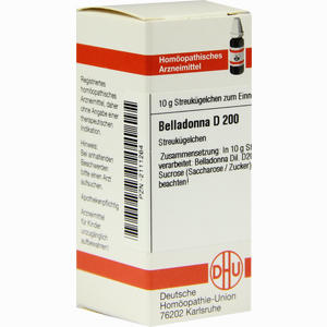 Belladonna D200 Globuli DHU-Arzneimittel 10 g - ab 12,87 €