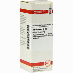 Belladonna D30 Dilution 20 ml - ab 8,26 &euro;