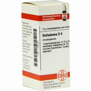 Belladonna D4 Globuli 10 g - ab 7,08 €