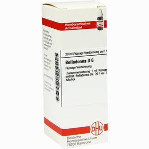 Belladonna D6 Dilution 20 ml - ab 7,95 €