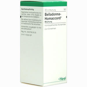 Belladonna Homaccord Tropfen  30 ml