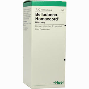 Belladonna Homaccord Tropfen 100 ml - ab 22,29 €