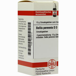 Bellis Perennis D3 Globuli 10 g - ab 6,95 €