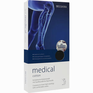 Belsana Med Cotton A- D Gr. M Schw 36- 38 2 Stück - ab 18,09 €