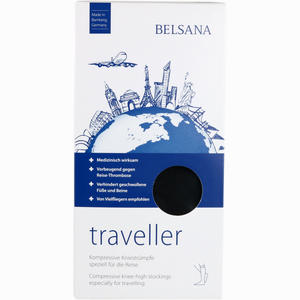 Belsana Traveller A- D Gr. M Schwarz Fuß Ii 39- 42 2 Stück - ab 0,00 €