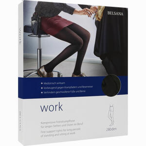 Belsana Work A- T Gr. M Schwarz M. Sp.  1 Stück - ab 24,88 &euro;