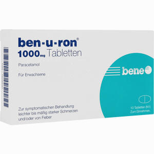 Ben- U- Ron 1000 Mg Tabletten  10 Stück - ab 3,86 €