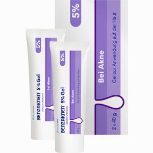 Benzaknen 5% Gel Gel 2 x 40 g - ab 9,77 €