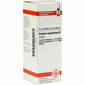 Berberis Aquif Urtinktur D 1 Dilution 20 ml - ab 11,04 €