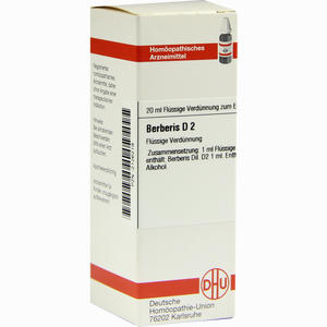 Berberis D2 Dilution 20 ml - ab 8,69 €