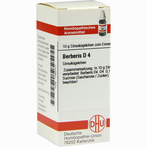 Berberis D4 Globuli 10 g - ab 7,66 €