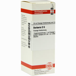 Berberis D6 Dilution DHU-Arzneimittel GmbH & Co. KG 20 ml - ab 9,57 &euro;