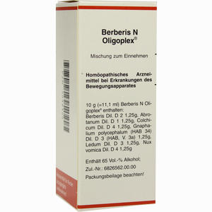 Berberis N Oligoplex Liquidum 50 ml - ab 0,00 €