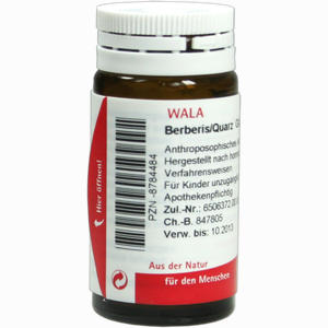 Berberis/quarz Globuli 20 g - ab 7,56 €
