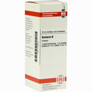 Berberis Urtinktur D 1 Dilution 20 ml - ab 10,88 €