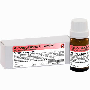 Berberis Vulgaris D12 Globuli Dr.RECKEWEG & Co. GmbH 10 g - ab 6,20 &euro;
