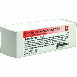 Berberis Vulgaris D6 Globuli Dr. Reckeweg & Co 10 g - ab 6,54 €