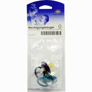 Beruhigungssauger 0 Aus Latex Kirschsauger 0- 3 Monate Blau/Petrol 2 Stück - ab 0,00 €