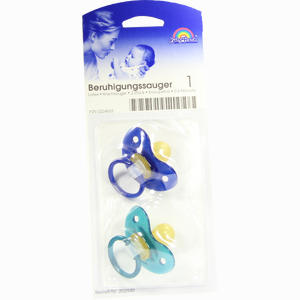 Beruhigungssauger 1 Aus Latex Kirschsauger 0- 6 Monate Blau/Petrol 2 Stück - ab 2,34 &euro;
