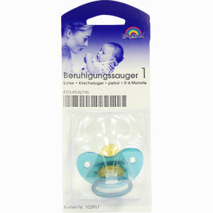 Beruhigungssauger 1 Latex Kirschsauger Dunkelblau 0- 6 Monate BÃ¼ttner-Frank GmbH 1 Stück - ab 1,64 &euro;