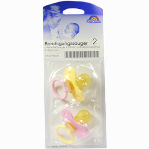 Beruhigungssauger Kirsch Latex 6- 18m Pastell/Gb/R 2 Stück - ab 2,38 €