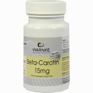 Betacarotin 15mg 100 Stück - ab 6,82 €
