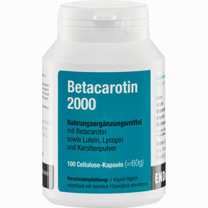 Betacarotin 2000 Kapseln 100 Stück - ab 11,48 €